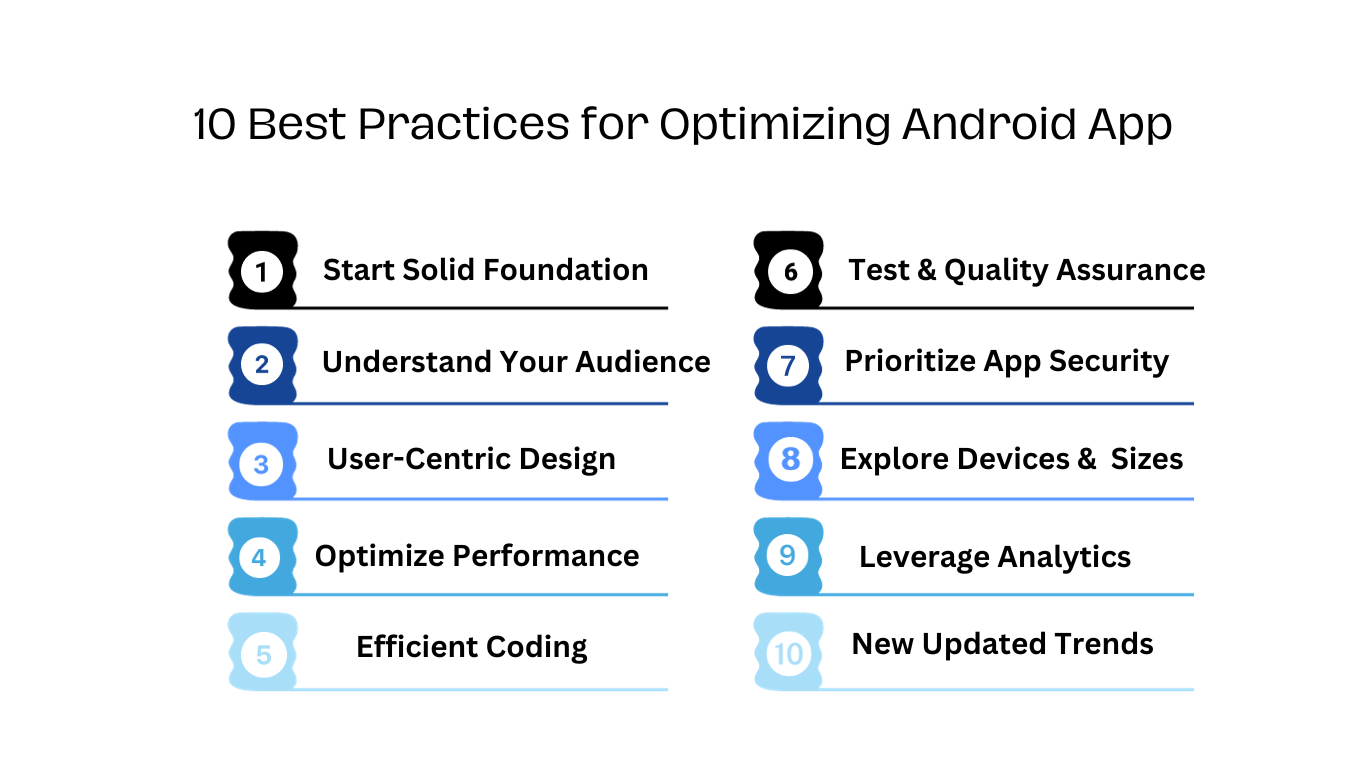 10 Best Practices For Optimizing The Android App Development