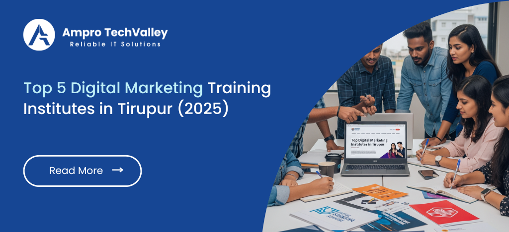 Top 5 Digital Marketing Training Institutes in Tirupur
